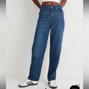Madewell Baggy Straight Jeans